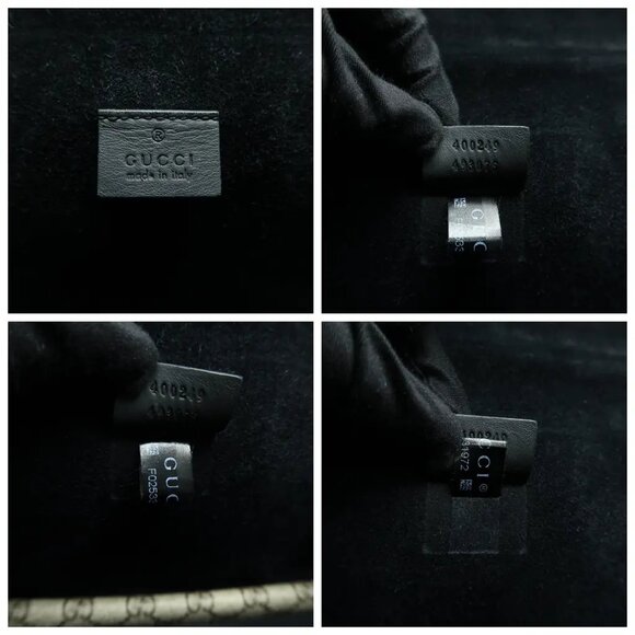 GUCCI Dionysus Brown Canvas Shoulder Bag 1004-021325 - Picture 11 of 12